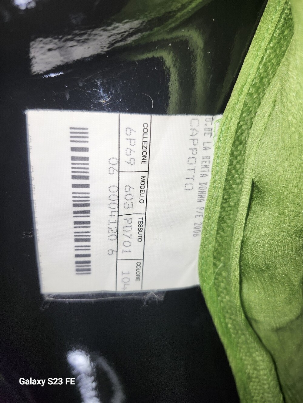 Oscar de la Renta Lime Green Silk And Cashmere Duster From 2006 See Description - Picture 9 of 9